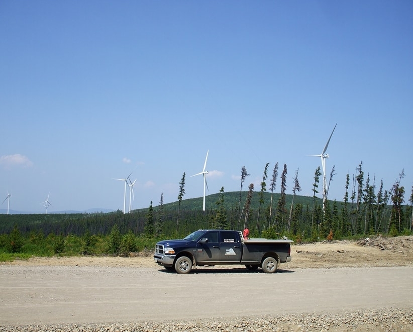 Quality Wind Project - Tumbler Ridge, BC